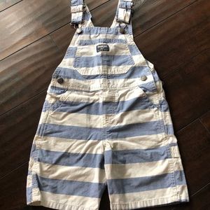 OshKosh Striped Shortalls